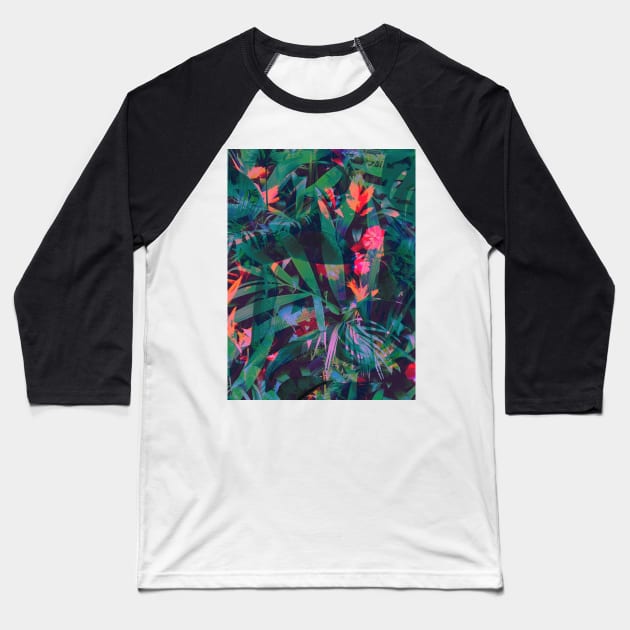 JUNGLE VIBES Baseball T-Shirt by BRAGLAHAR